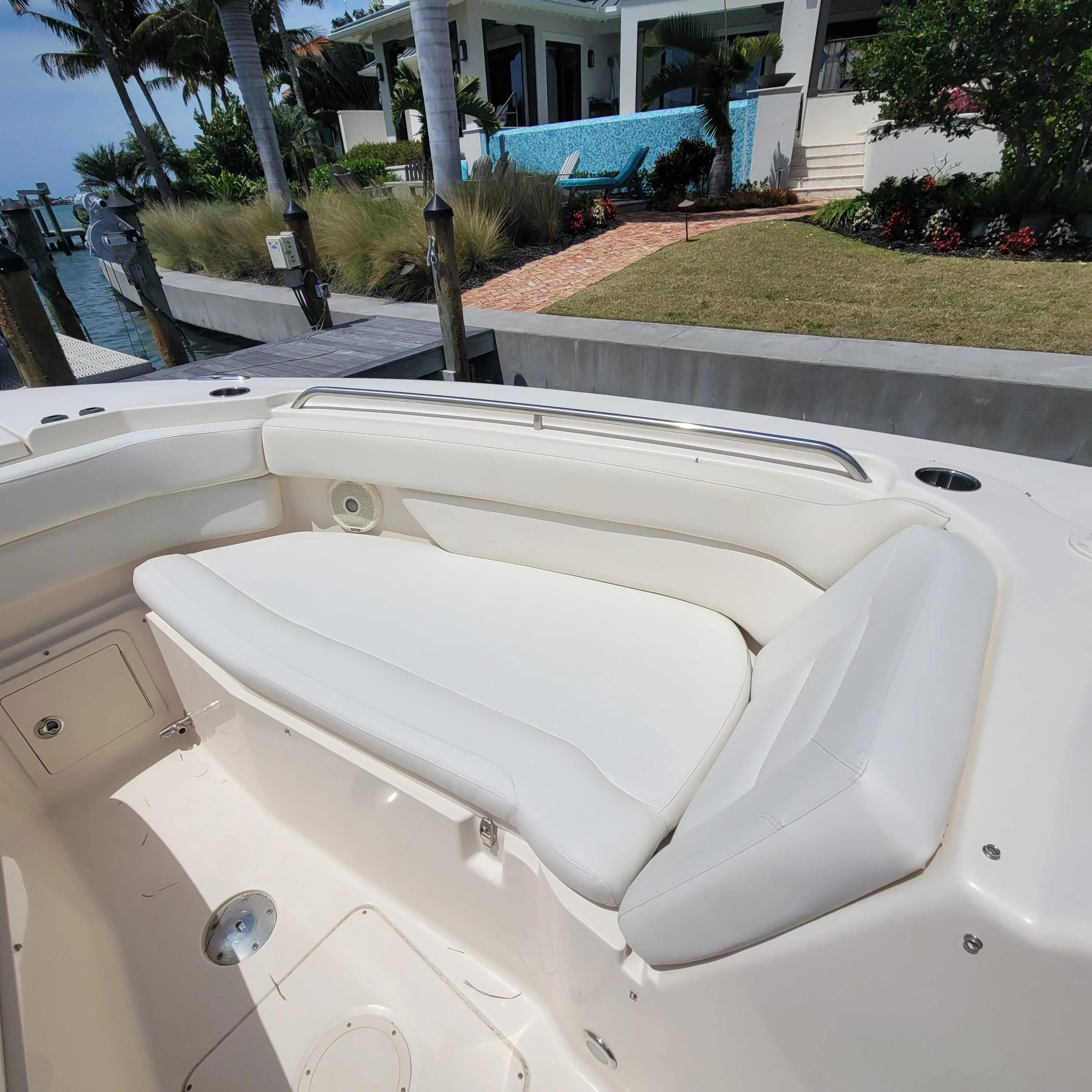 Upholstery - Grady White Cushions — canvas & upholstery work by the Boat Guys
