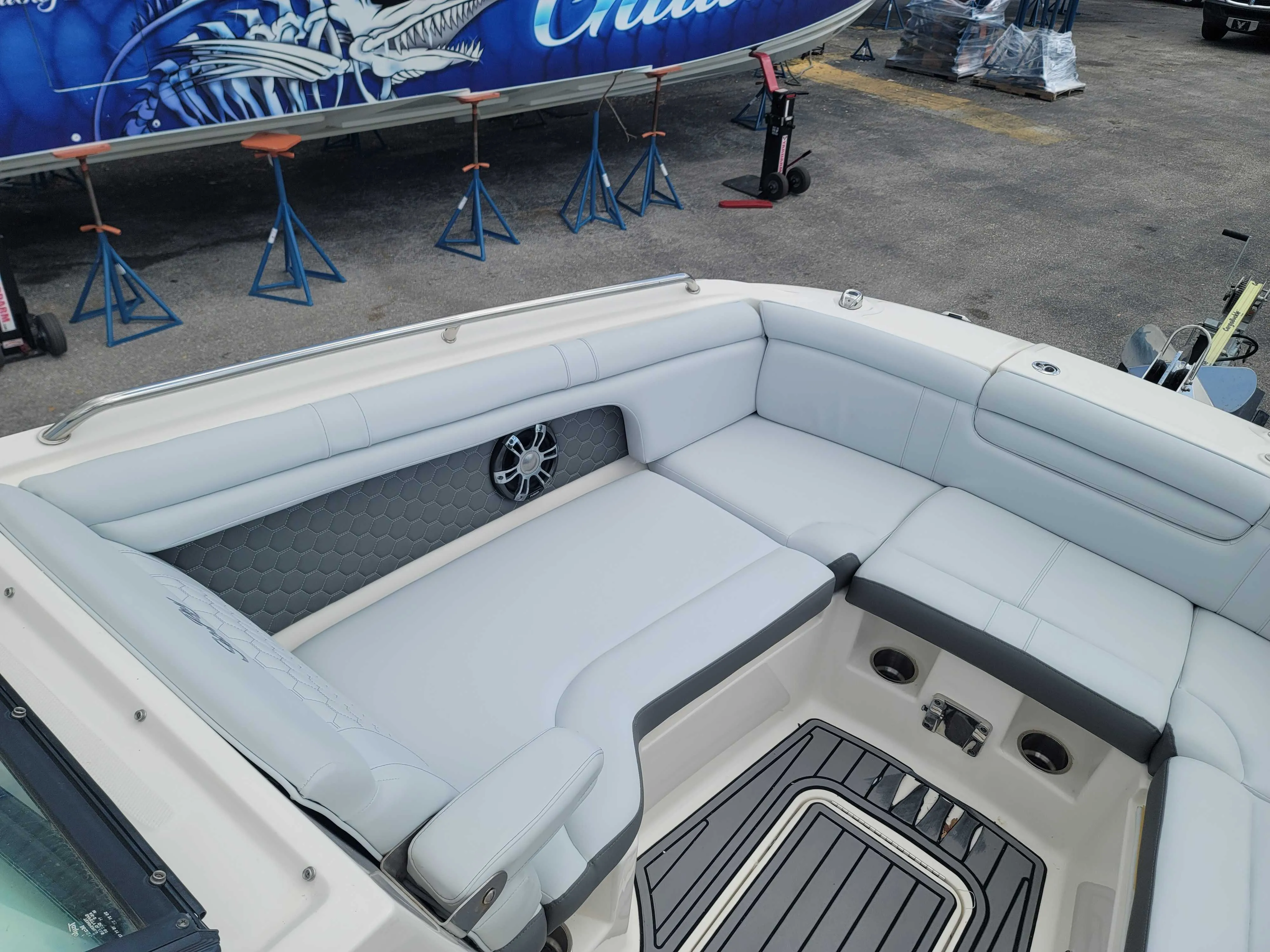 Upholstery - Sea Ray Upholstery — canvas & upholstery work by the Boat Guys