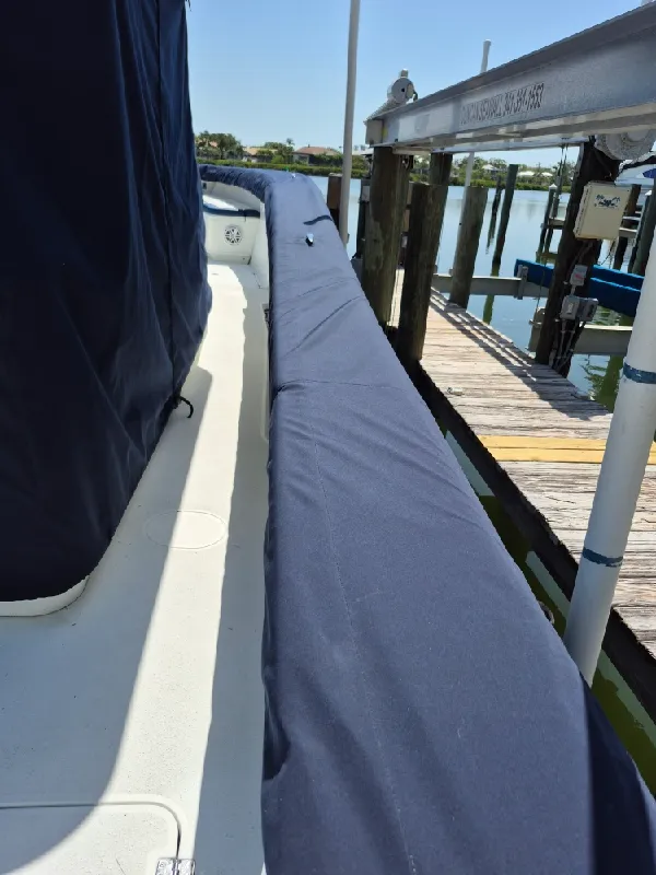 Covers - 42 Yellowfin — canvas & upholstery work by the Boat Guys