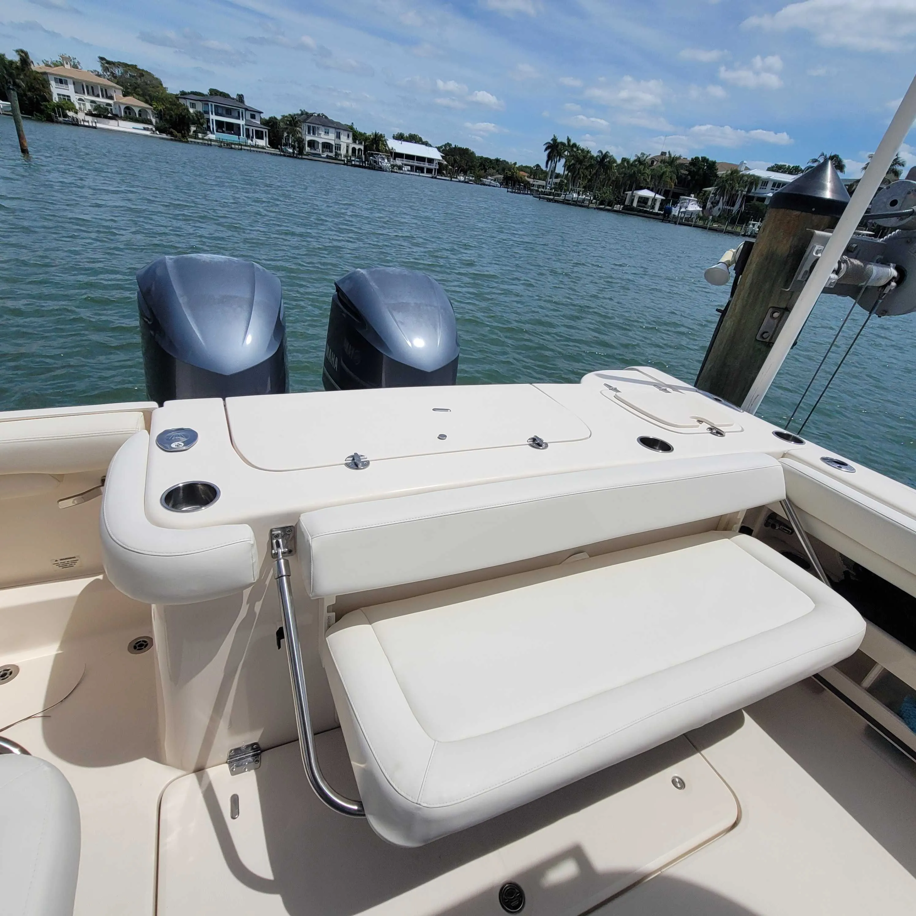 Upholstery - Grady White Cushions — canvas & upholstery work by the Boat Guys