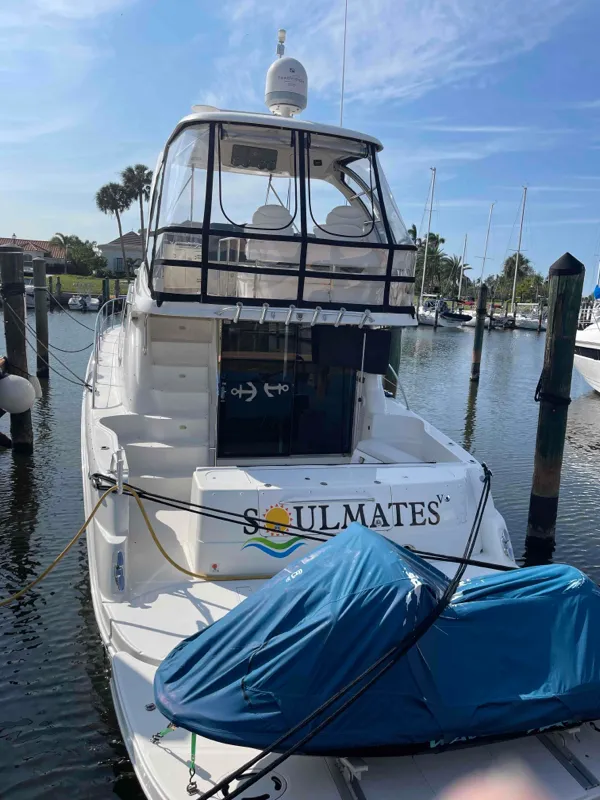 Enclosures and Isinglass - Flybridge Enclosure — canvas & upholstery work by the Boat Guys