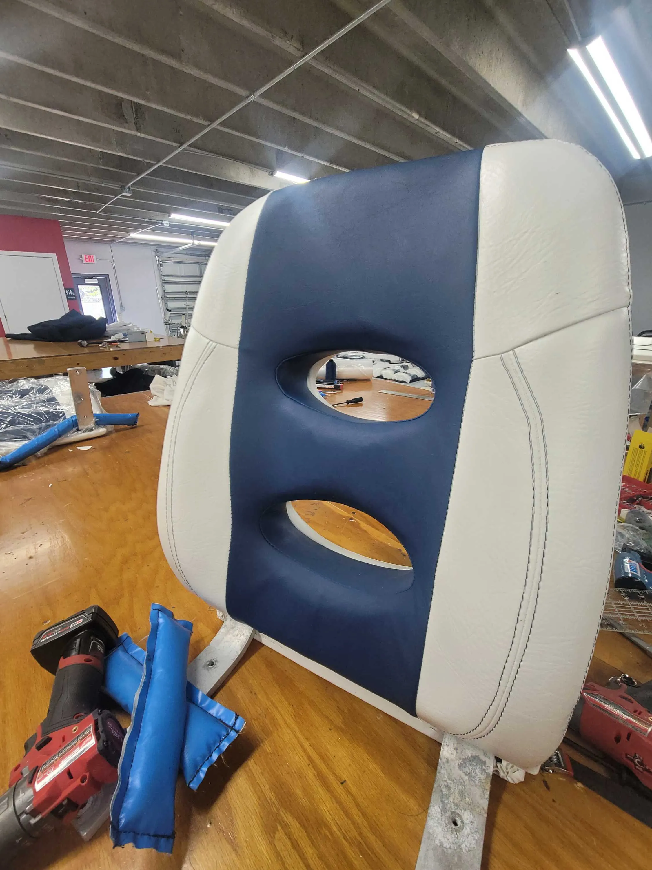 Upholstery - Yellowfin Upholstery — canvas & upholstery work by the Boat Guys