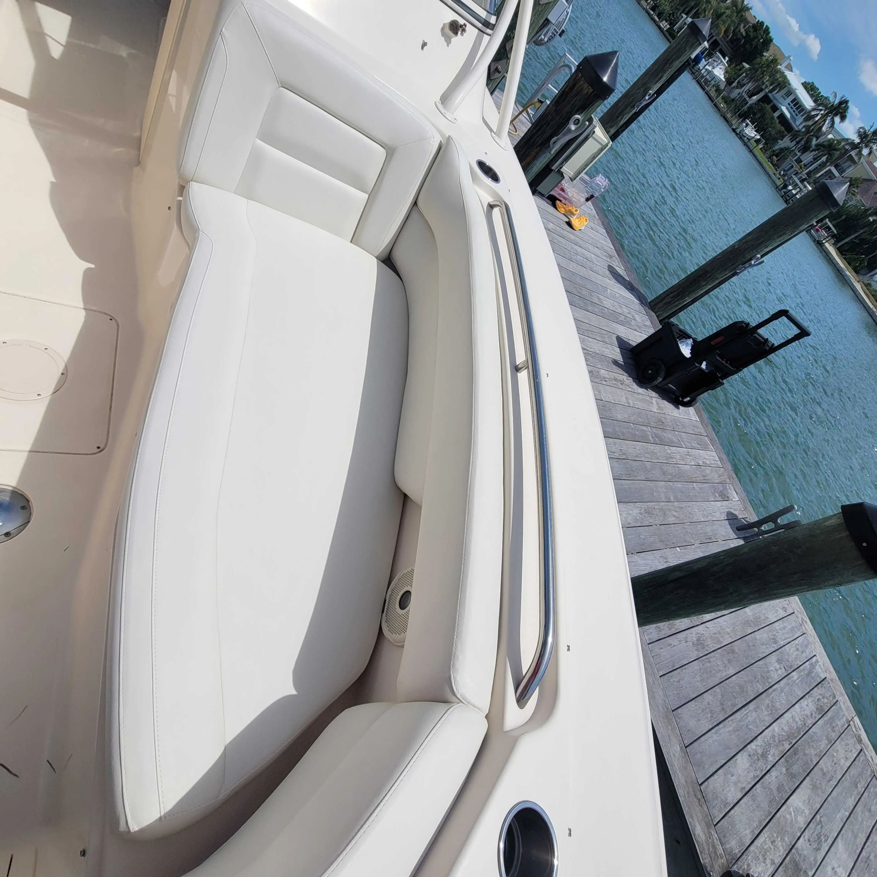 Upholstery - Grady White Cushions — canvas & upholstery work by the Boat Guys