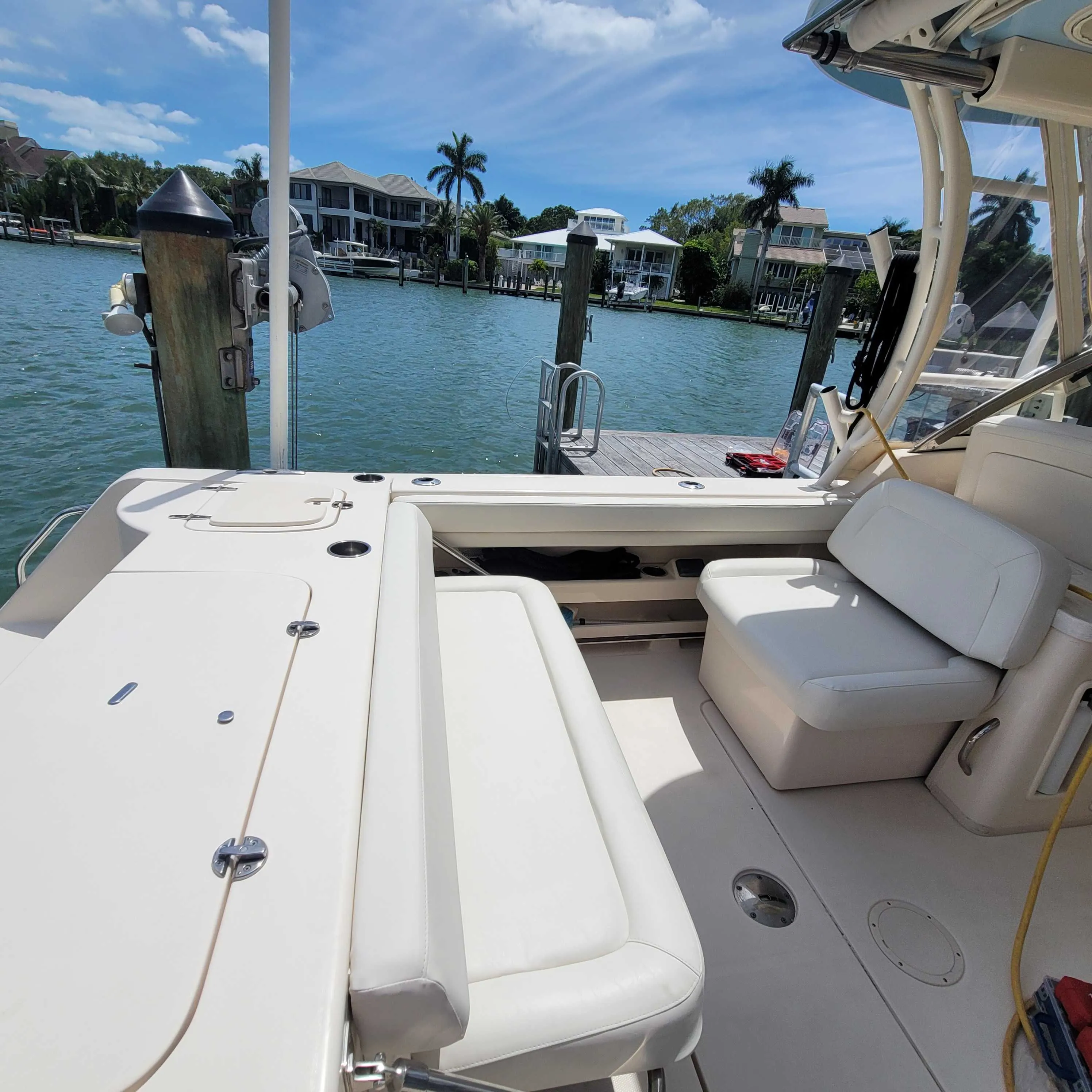 Upholstery - Grady White Cushions — canvas & upholstery work by the Boat Guys