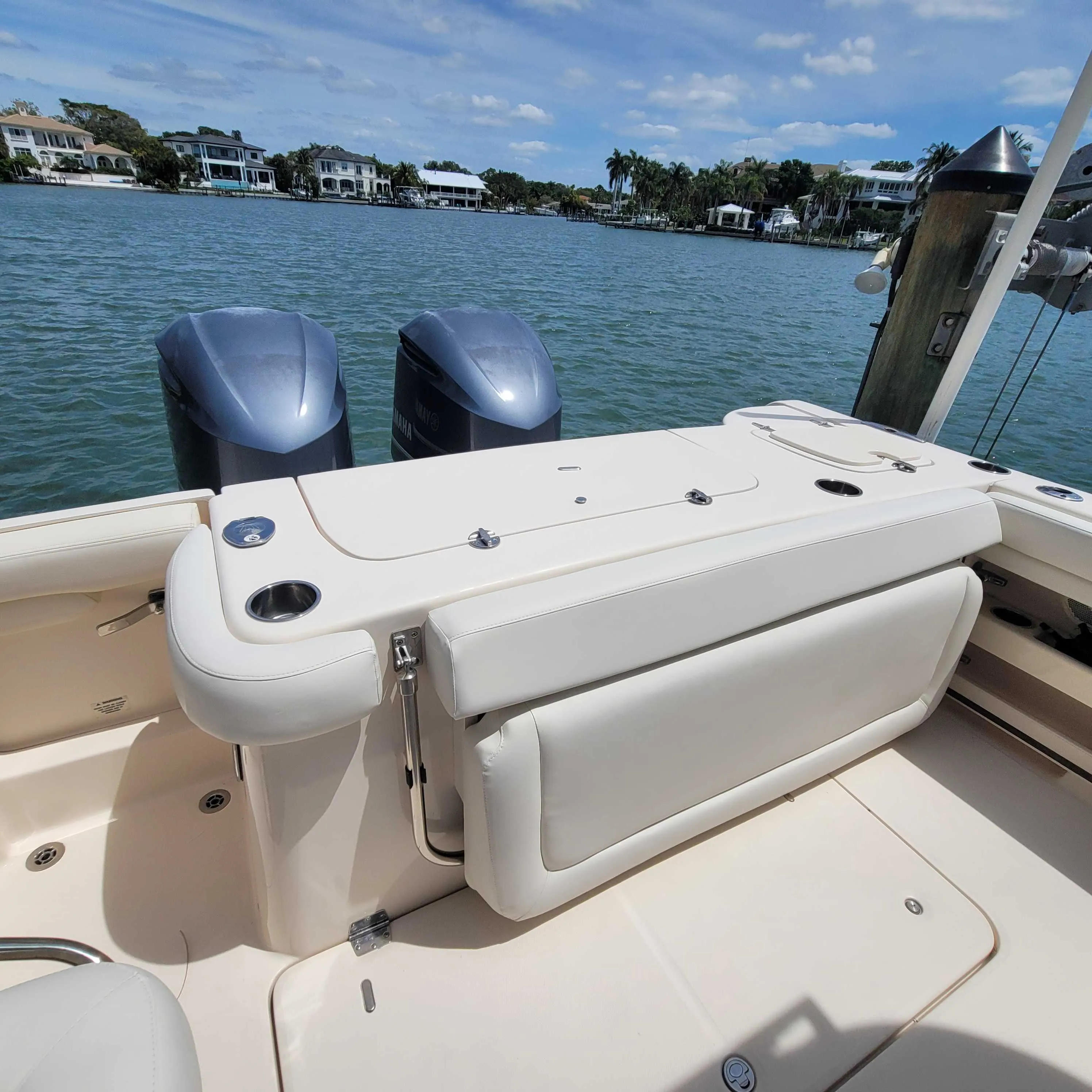 Upholstery - Grady White Cushions — canvas & upholstery work by the Boat Guys