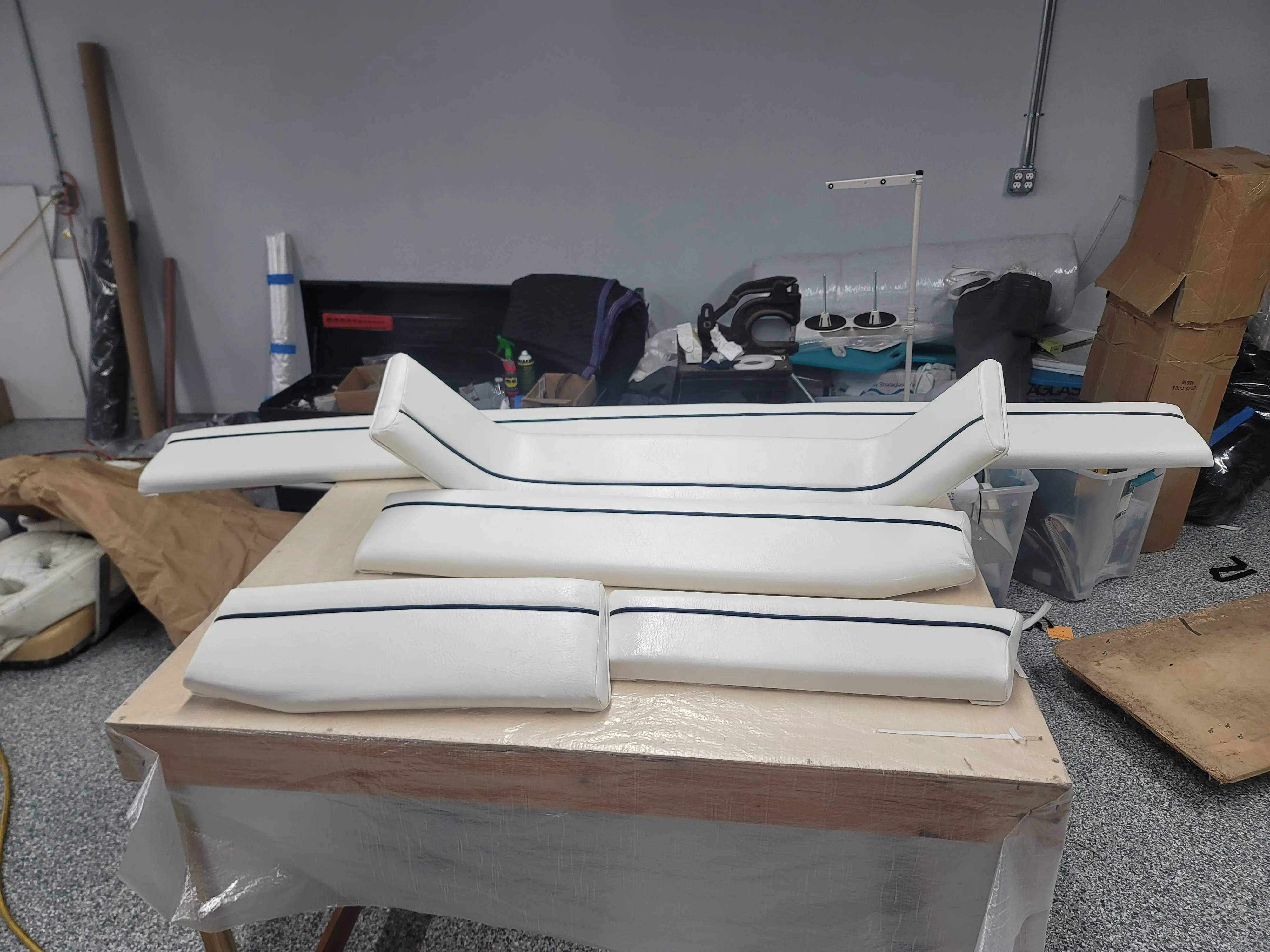 Upholstery - Yellowfin Upholstery — canvas & upholstery work by the Boat Guys