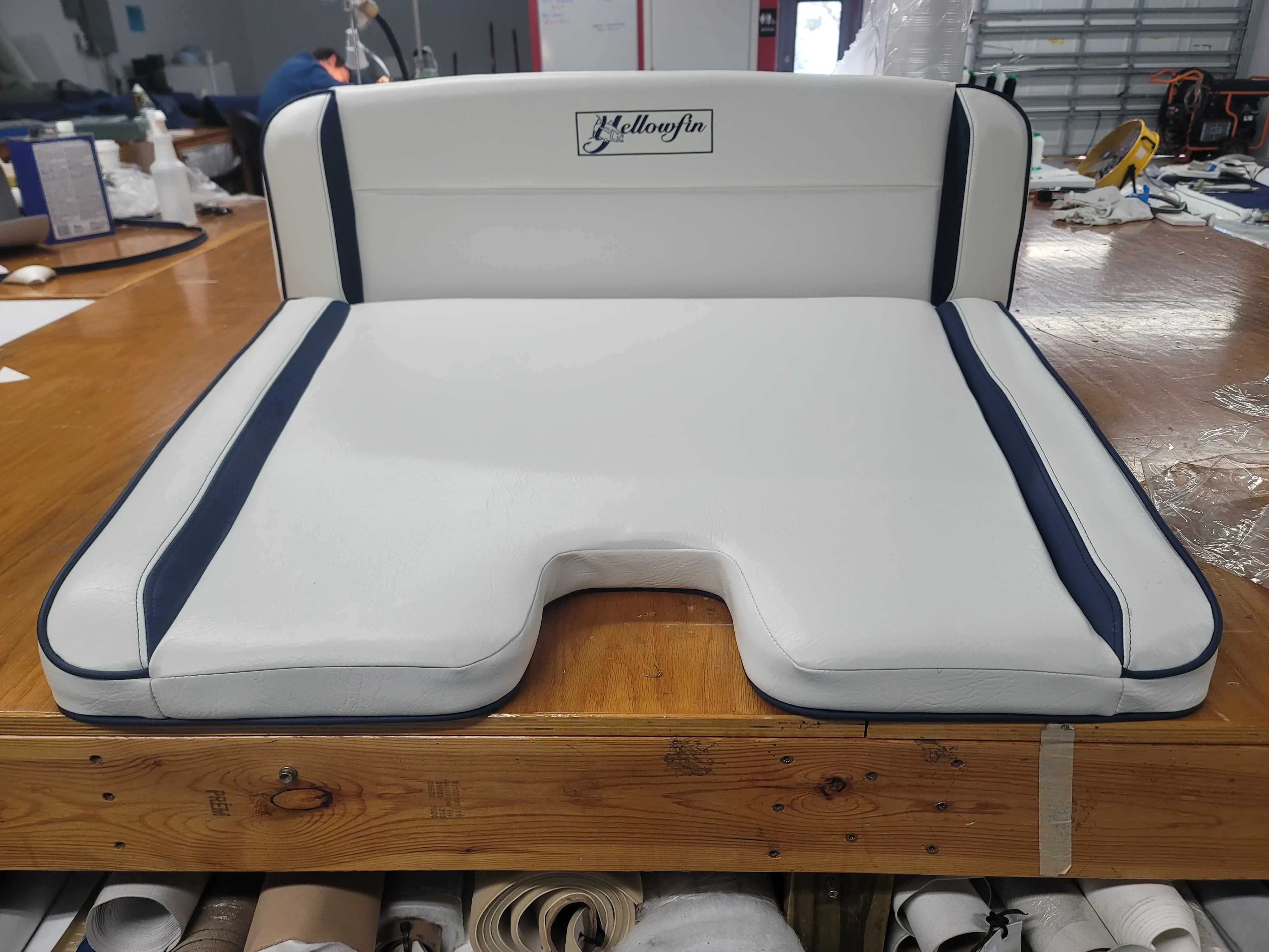 Upholstery - Yellowfin Upholstery — canvas & upholstery work by the Boat Guys
